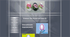 Desktop Screenshot of ostereiermarkt.com